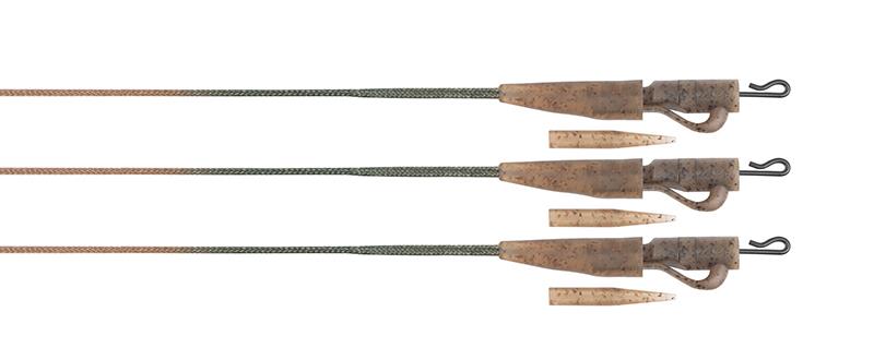 Fox Edges Camo Leadcore Lead Clip Leaders 50lb 3pcs