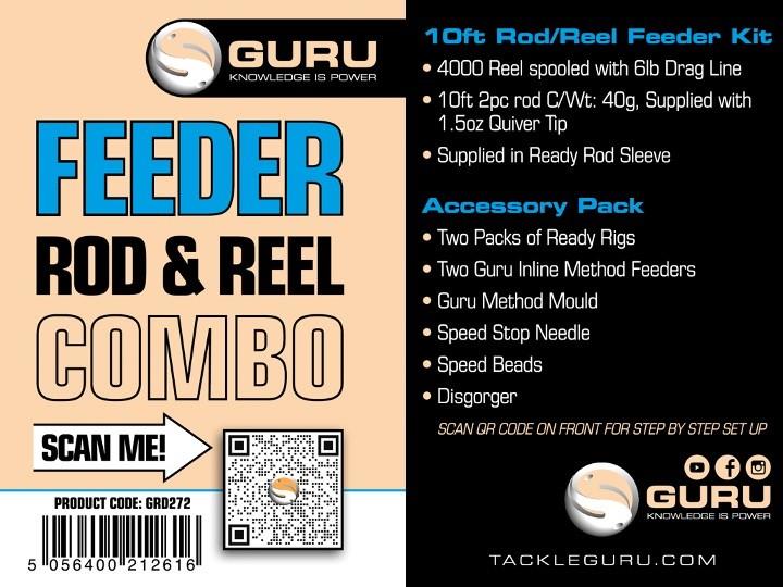 Guru 10ft Feeder Rod & Reel Combo
