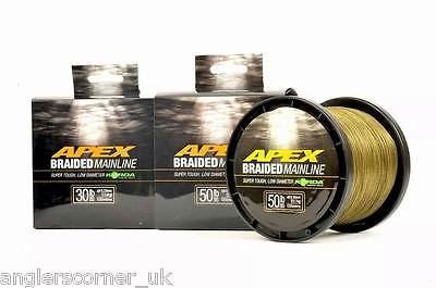 Korda Apex Braided Mainline - All Sizes / Carp Fishing Braid Line