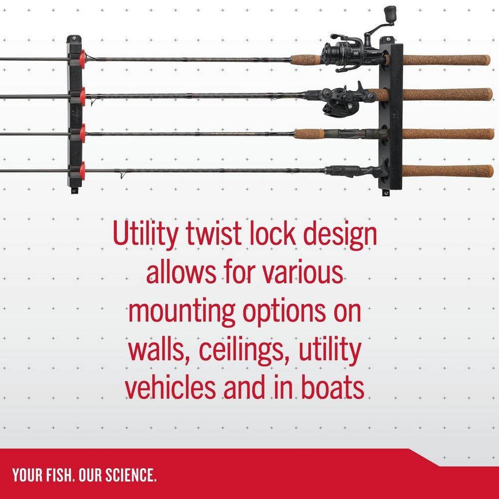 Berkley Twist Lock Utility 4 Rod Rack