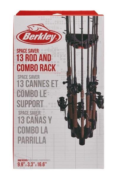 Berkley Space Saver 13 Rod and Combo Rack //