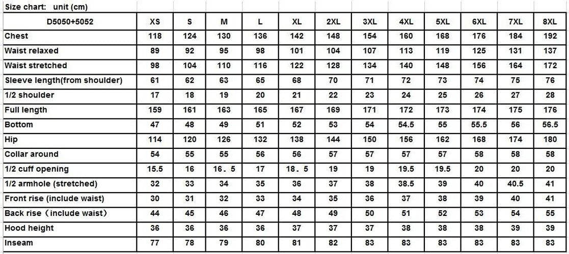 Ocean Thermo Work Wear Coverall / Thermal / Breathable 50-52 6XL Black