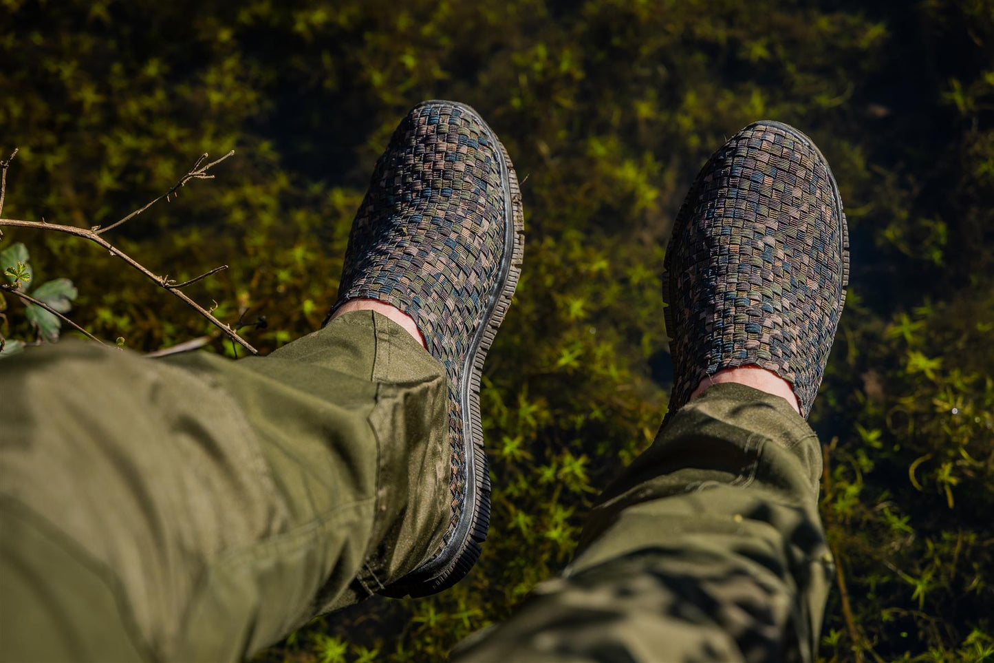 Fox Camo Mesh Trainers