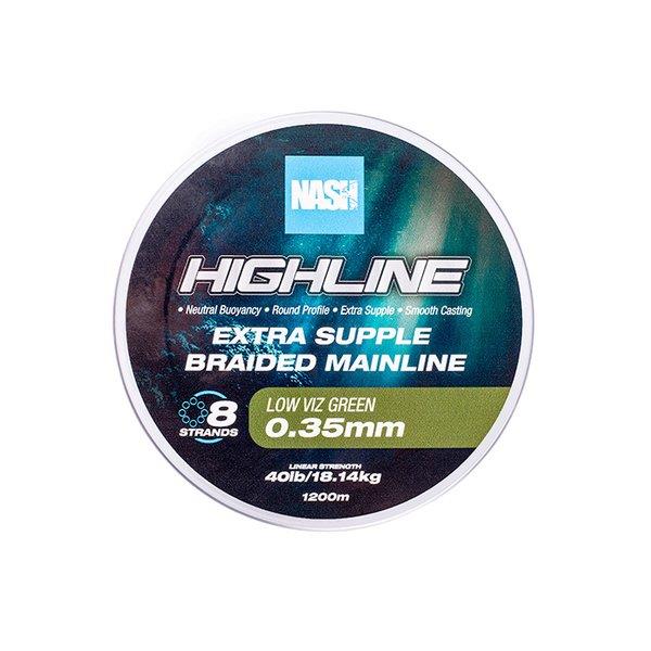Nash Highline Extra Supple Braid Green