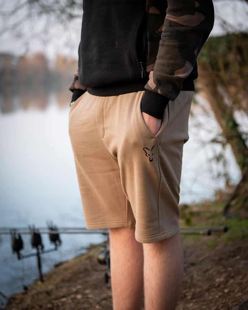 Fox Collection LW jogger short - Tan Ltd