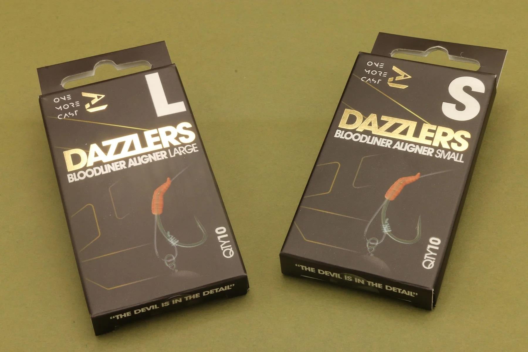 One More Cast Dazzlers Bloodliners Aligner – Fishing Sleeves & Rig Organizer