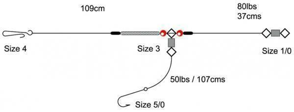 TronixPro 1 Hook Clipped 5/0