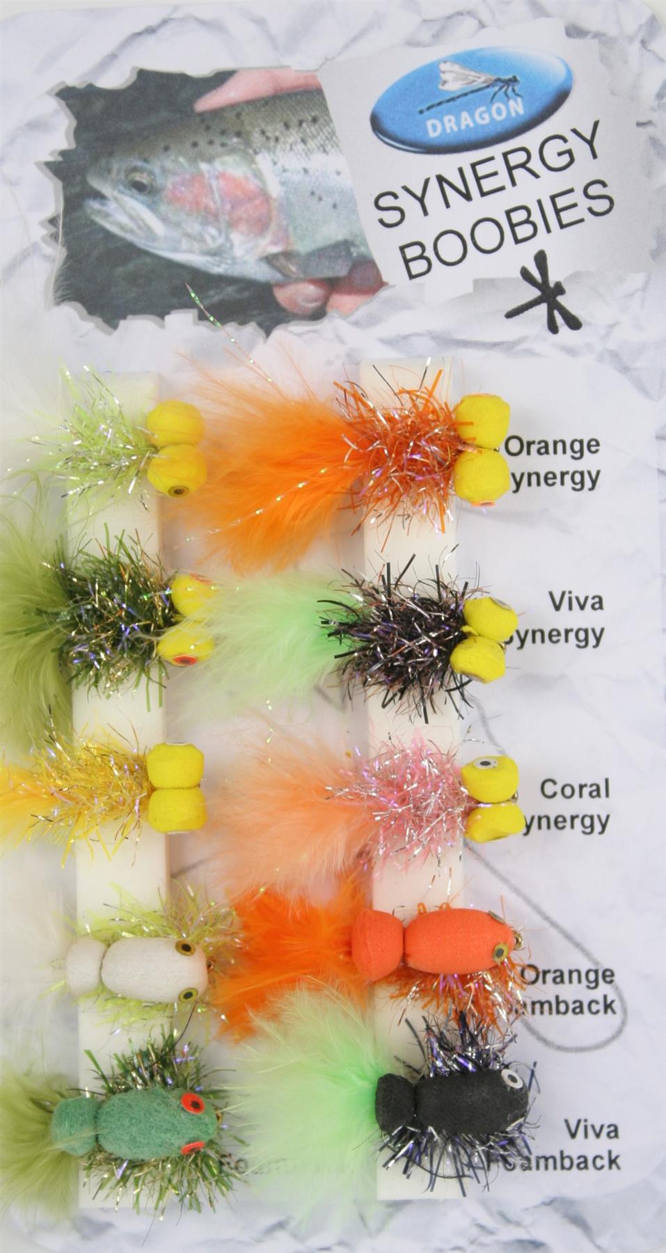 Dragon Tackle Trout Flies Synergy Boobies