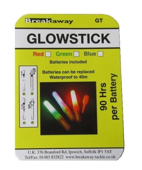 Breakaway Tackle Glowsticks & Rod Tip Holder