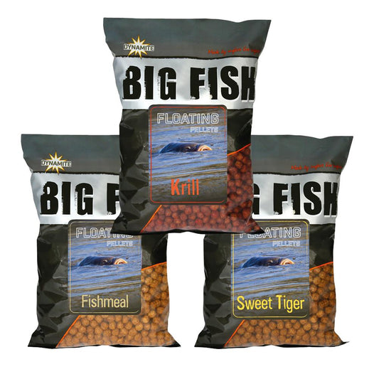 Dynamite Big Fish - Sweet Tiger Floating Pellets 11mm 1.1kg
