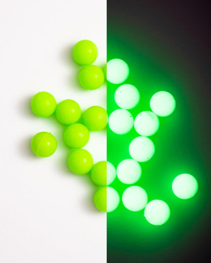 Inova Hi-Vis Duo Round Glow Beads 6mm
