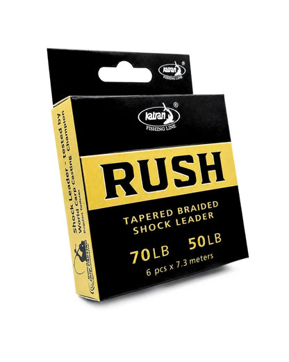 Katran Rush Tapered Braided Shock Leader 70lb-50lb