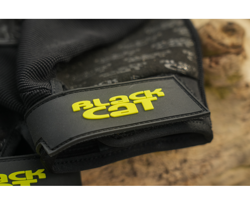 Black Cat Gripper Gloves