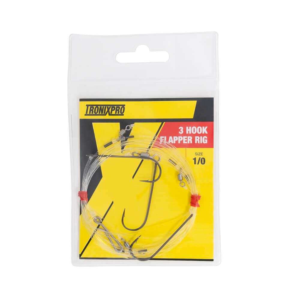 TronixPro Hand Tied Rig 3 Hook Flapper