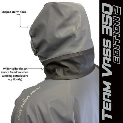 Vass-Tex Team Vass 350 Winter Lined Waterproof Jacket Edition 2 Grey/Black