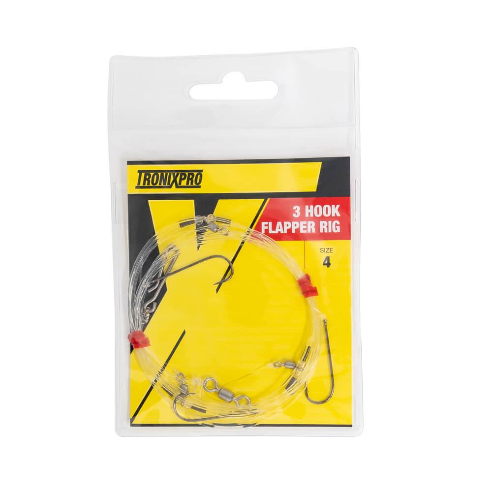 TronixPro Hand Tied Rig 3 Hook Flapper