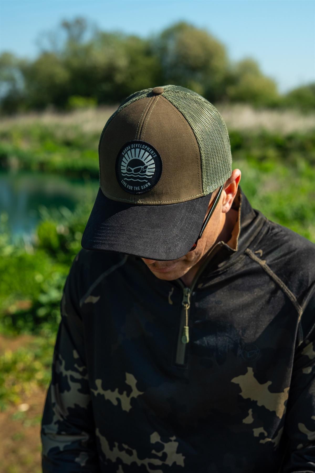 Korda Dawn Trucker Cap - Black