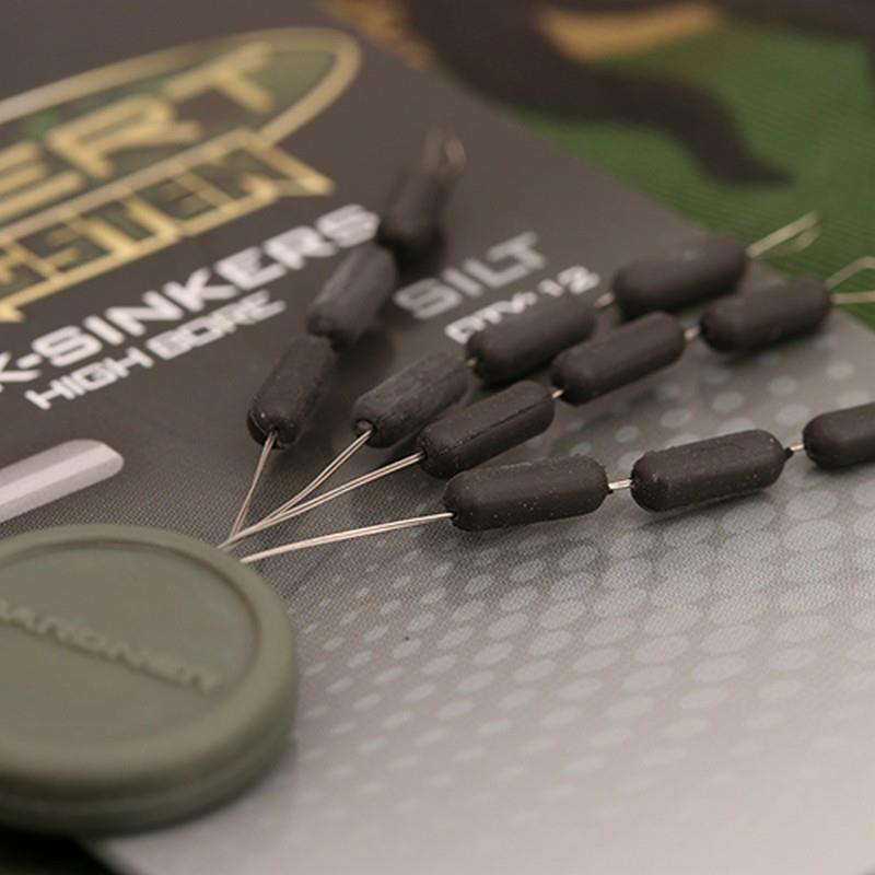 Gardner Covert Tungsten Link-Sinkers (High Bore) Silt