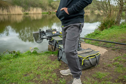 Matrix Jogger Shorts Grey/Lime (Black Edition)