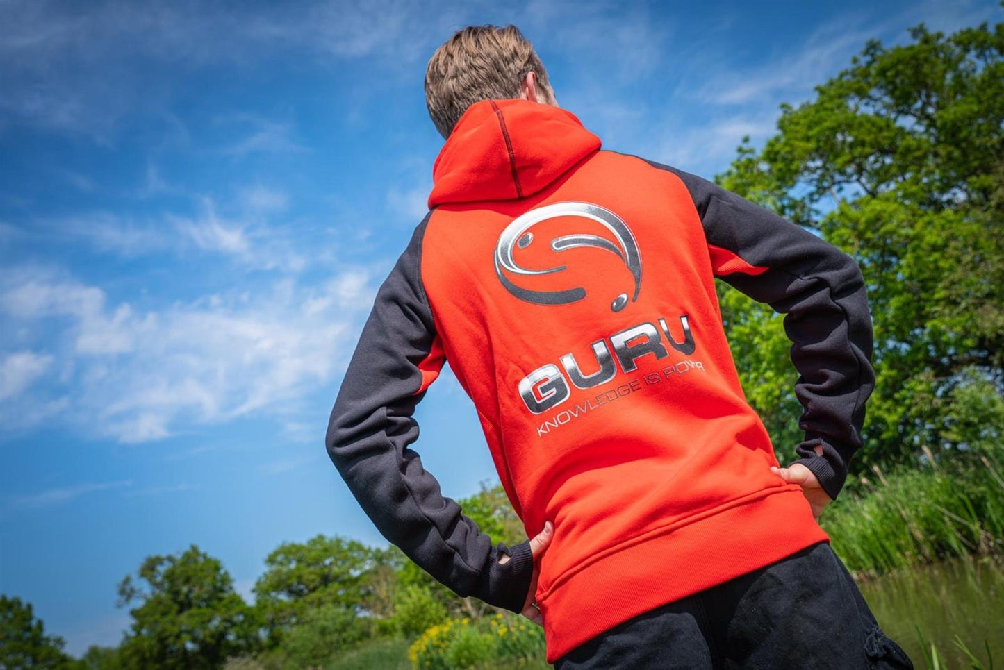 Guru Hoodie Red/Black