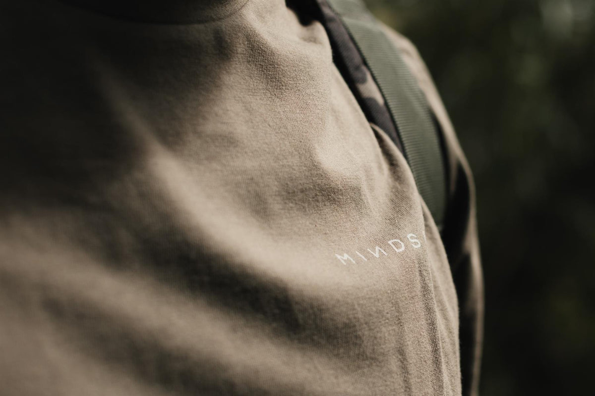 Korda Mindset Minimal LS Tee Dark Olive