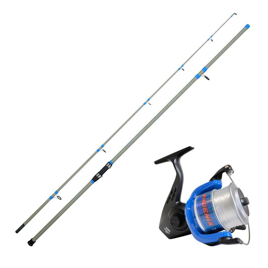 Axia Phoenix Combo Beachcaster 12′ Rod & 7000FD Reel & 20lb Line
