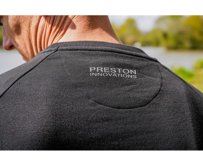 Preston Black Minimal Sweatshirt