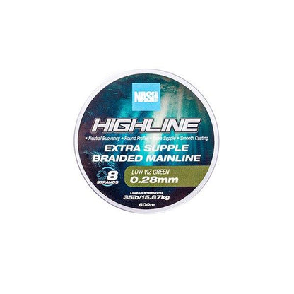 Nash Highline Extra Supple Braid Green