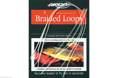Airflo Braided Loops / Floating, Sinking, Salmon / x3 Per Pack / Fly Fishing