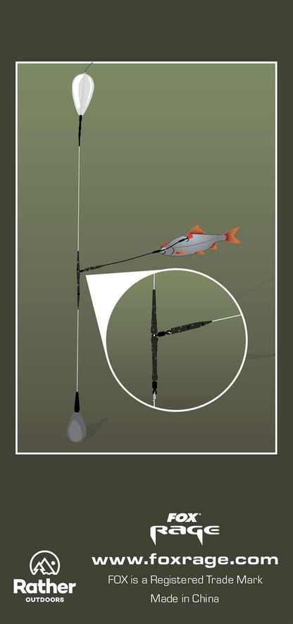 Fox Rage Predator Camo Rotary Uptrace Kit x 5