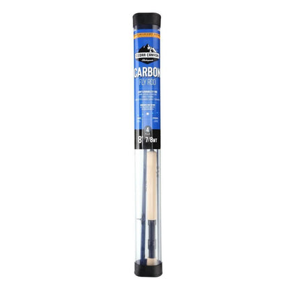 Shakespeare Cedar Canyon Carbon Fly Rod 8ft 5/6wt 4pc