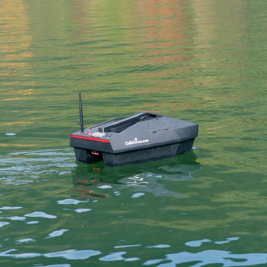 Rippton CatchX Black Samurai Bait Boat