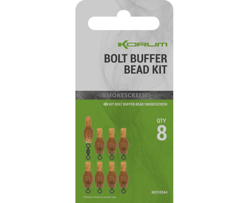 Korum Smokescreen Bolt Buffer Bead Kit