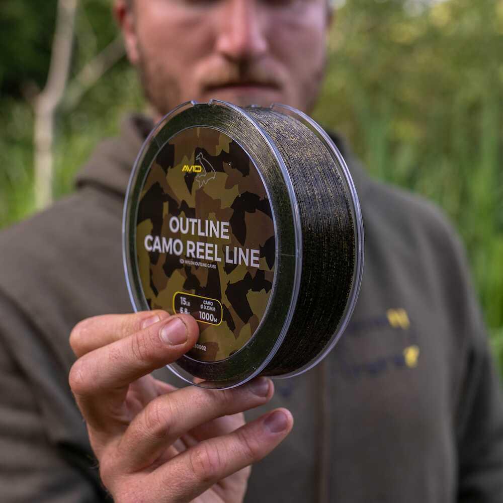 Avid Outline Camo Reel Line