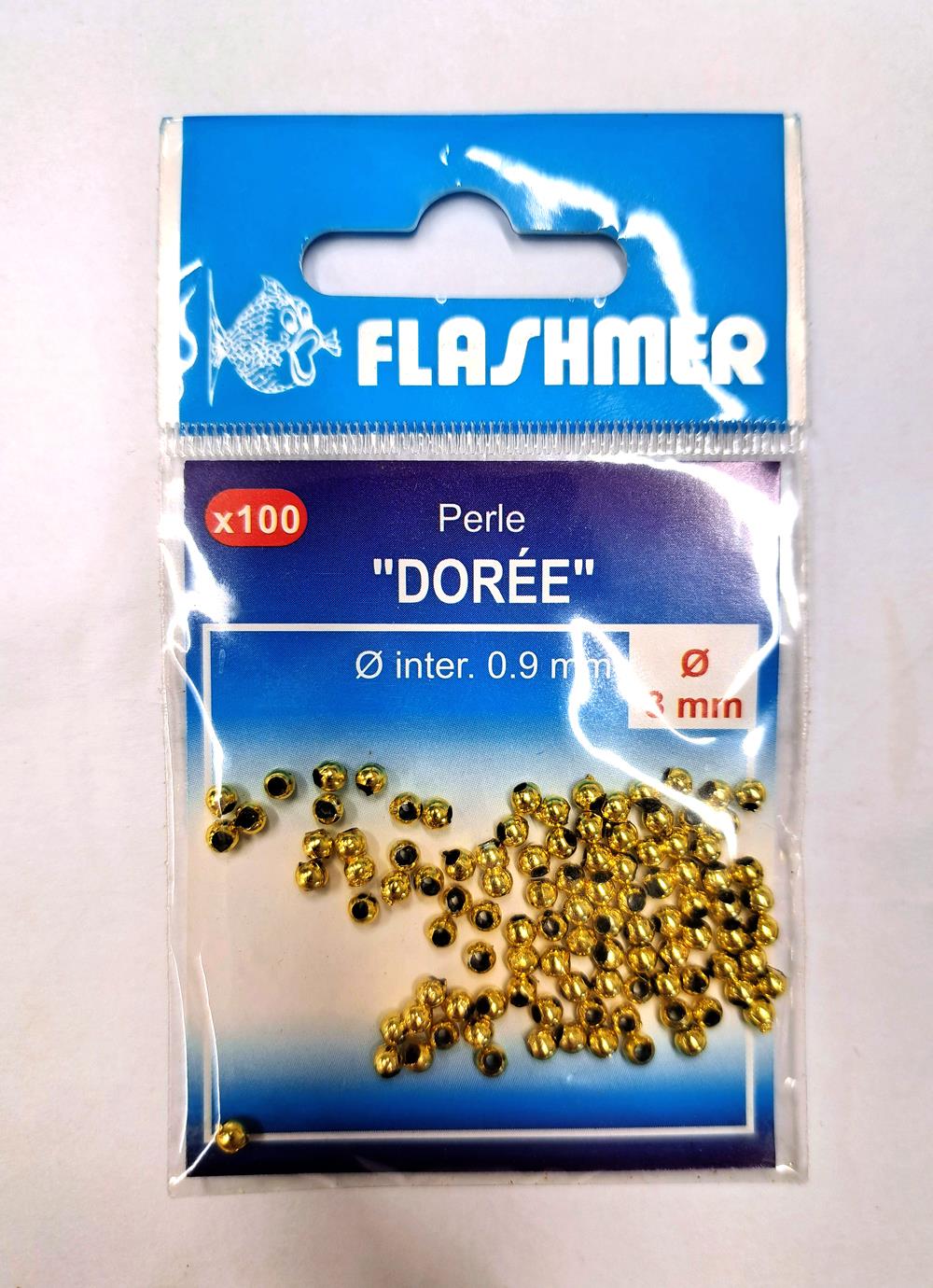 Flashmer Gold Beads