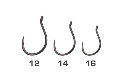 Matrix X7 Carp Method Hook - Eyed Barbless