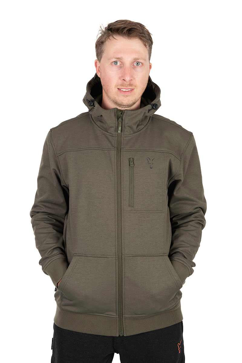 Fox Collection Soft Shell Jacket Green & Black