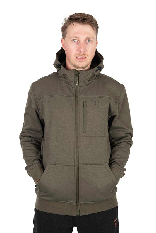 Fox Collection Soft Shell Jacket Green & Black