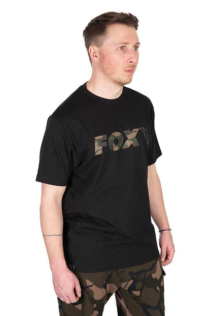 Fox Black / Camo Logo T-Shirt