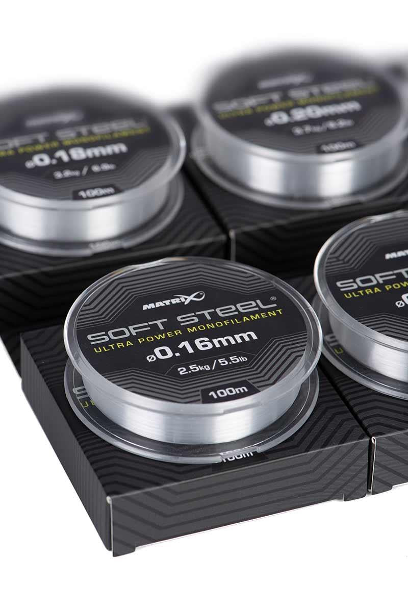Matrix Soft Steel Ultra Power Monofilament - 100m