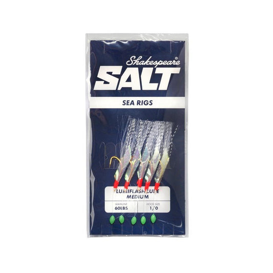 Shakespeare Salt Sea Rig - Lumiflash Lure Medium