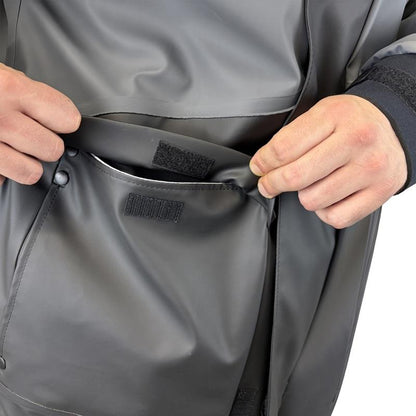 Vass-Tex Team Vass 350 Winter Lined Waterproof Jacket Edition 2 Grey/Black