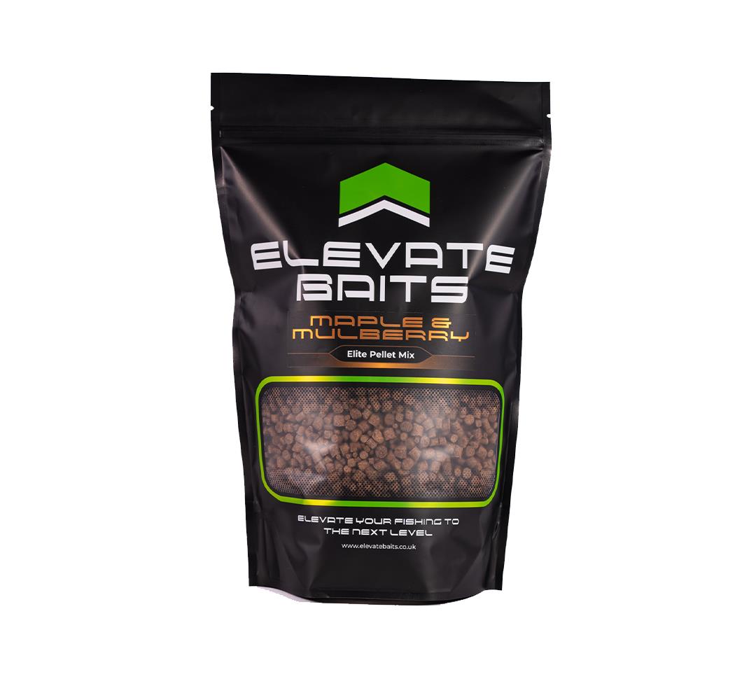 Elevate Baits Maple and Mulberry Elite Pellet