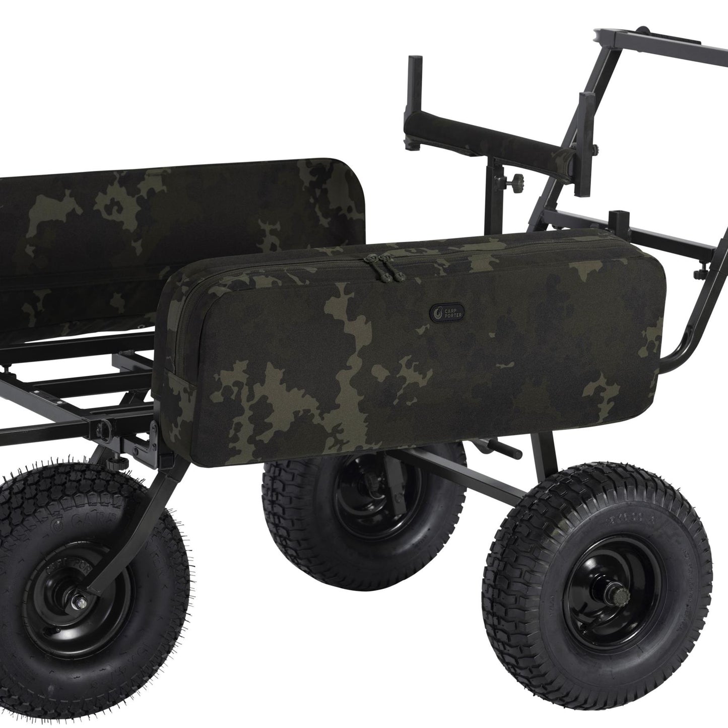 Carp Porter Side Bar Bags Large Dark Kamo