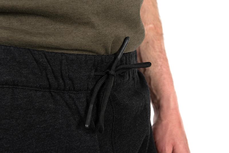Fox Collection Light Weight Jogger Shorts Black & Orange