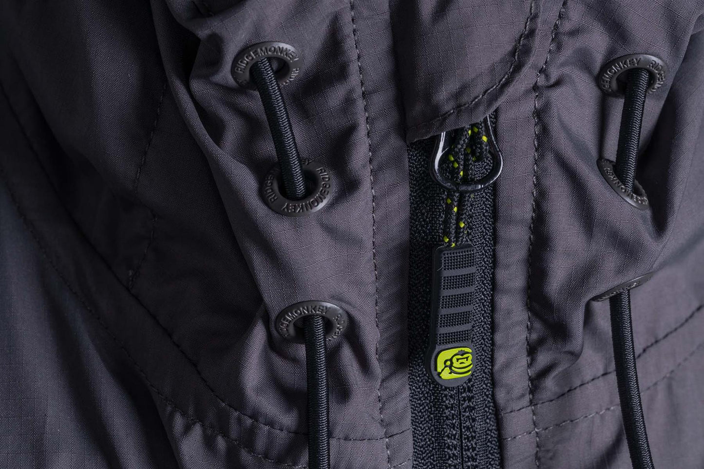 RidgeMonkey APEarel Dropback Lightweight Hydrophobic Jacket Grey