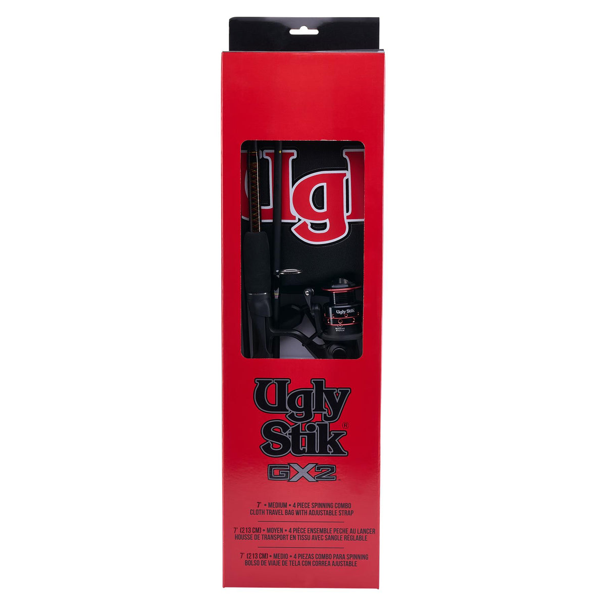 Ugly Stik GX2 Travel Spinning Kit