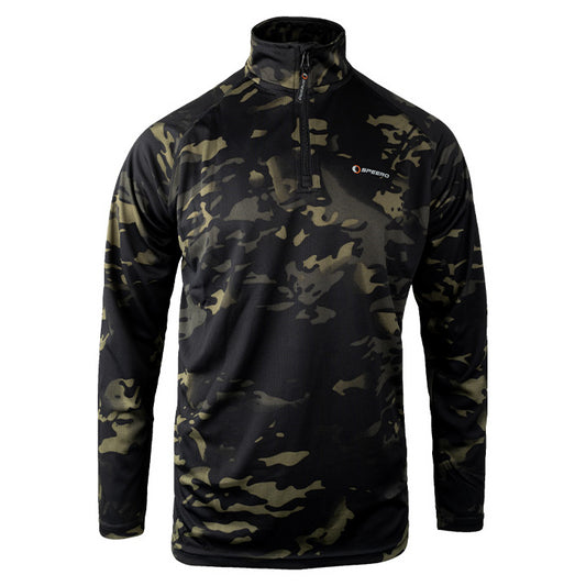 Speero Armour Top Black Cam