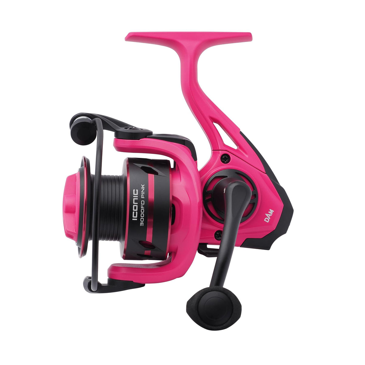 DAM Quick ICONIC FD Pink Spinning Reel