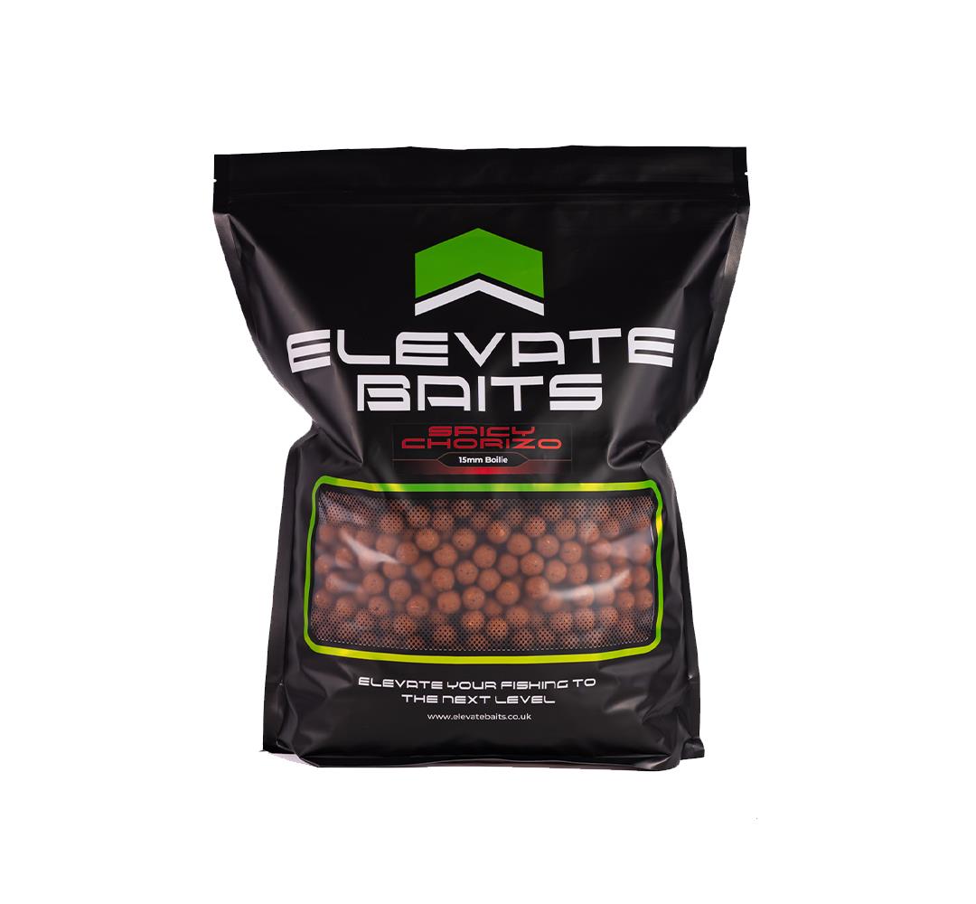 Elevate Baits Spicy Chorizo Boilies